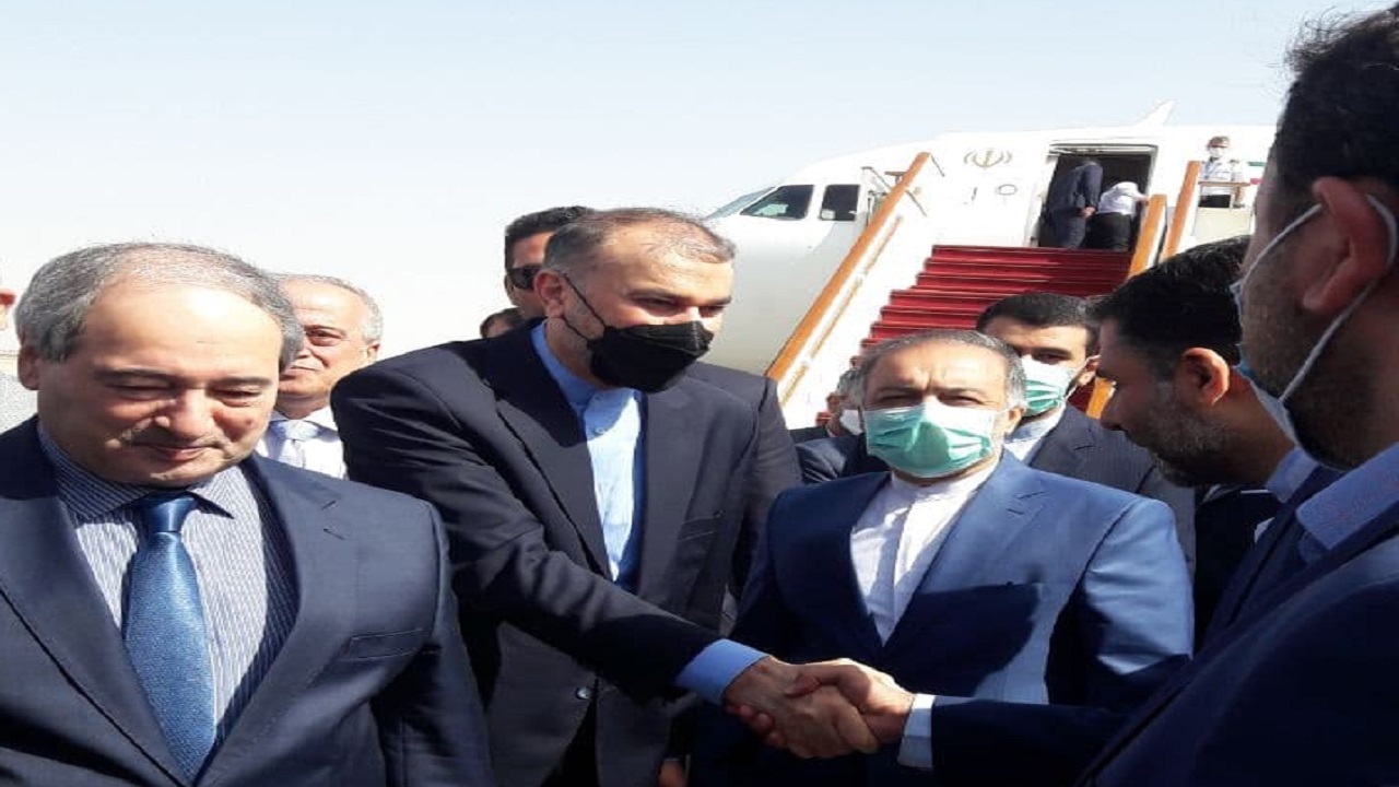 امیرعبداللهیان وارد سوریه شد