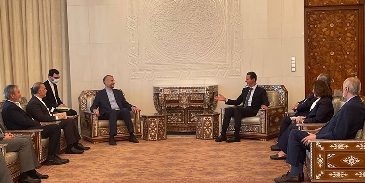 وزیر خارجه کشورمان با بشار اسد دیدار کرد
