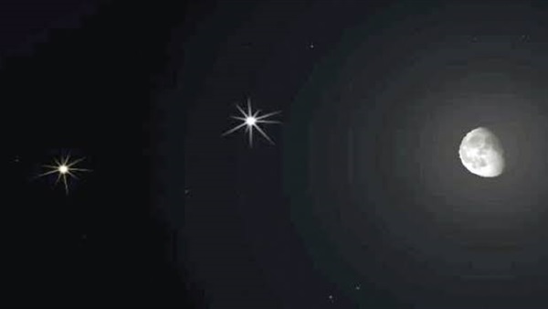 ماه و زهره