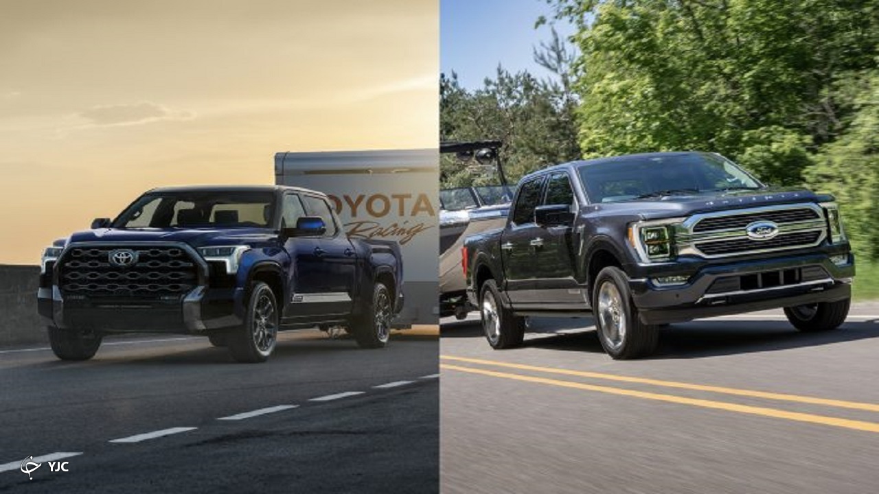 مقایسه تویوتا توندرا با فورد F-150 + فیلم