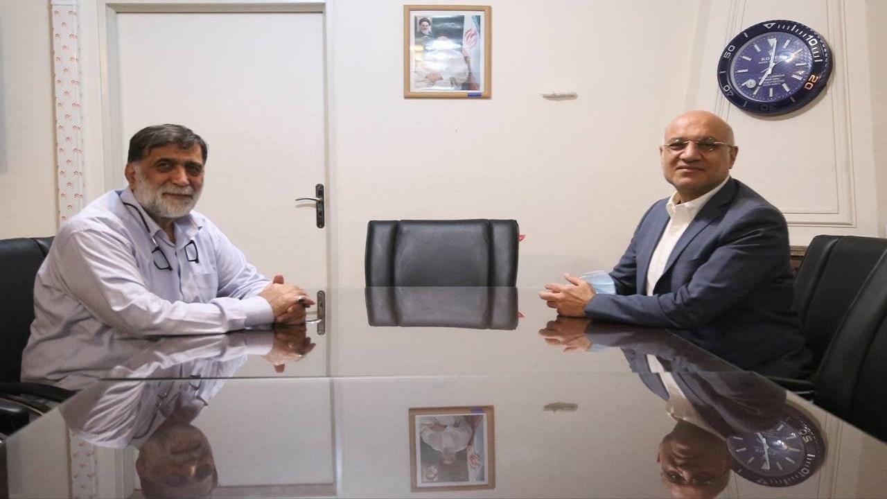 دیدار فتحی و آجرلو در ساختمان باشگاه استقلال