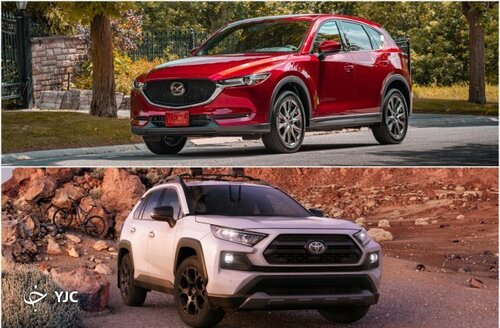 مزدا 2021 CX-5 در مقابل 2021 تویوتا RAV4 + فیلم