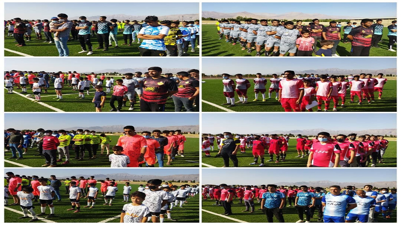 استقبال بی نظیر از مسابقات فوتبال در مناطق مختلف بخش ماهان
