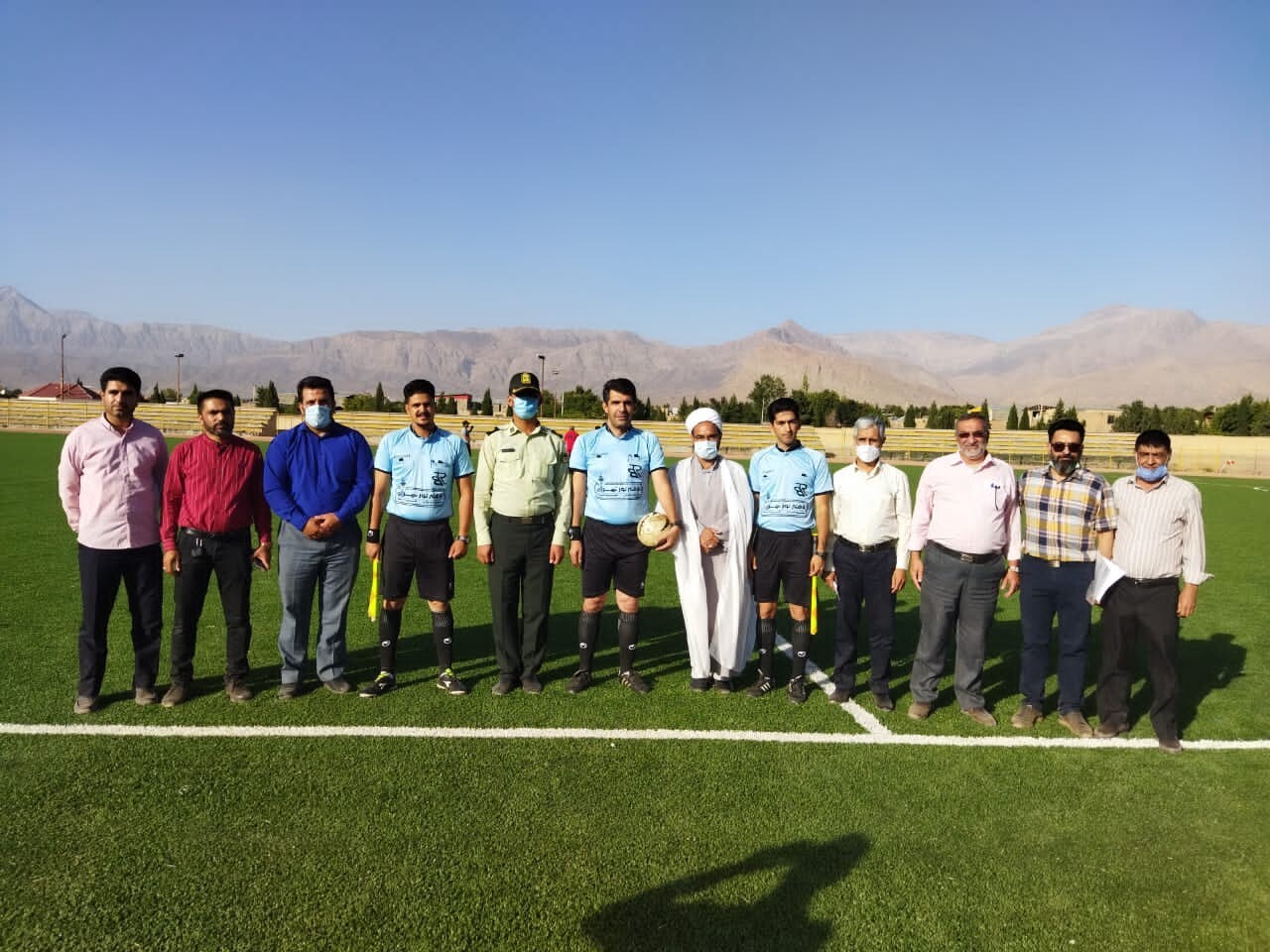 مسابقات فوتبال در مناطق مختلف بخش ماهان