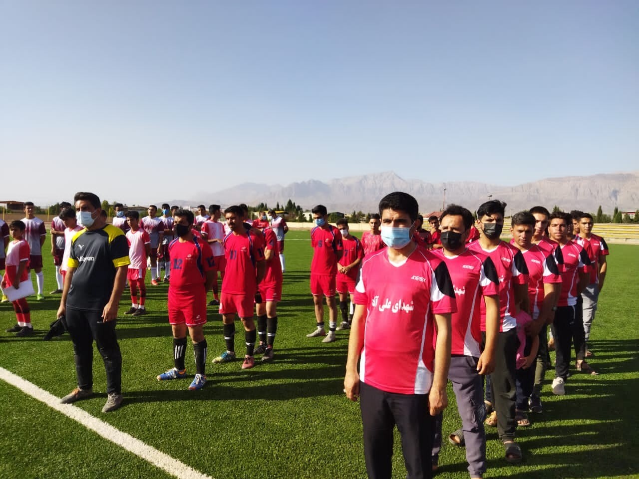 استقبال بی نظیر از مسابقات فوتبال در مناطق مختلف بخش ماهان