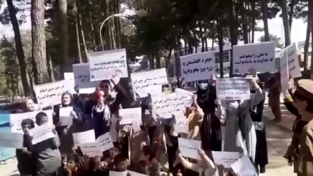 زنان معترض در کابل خواستار تامین حقوق خود شدند