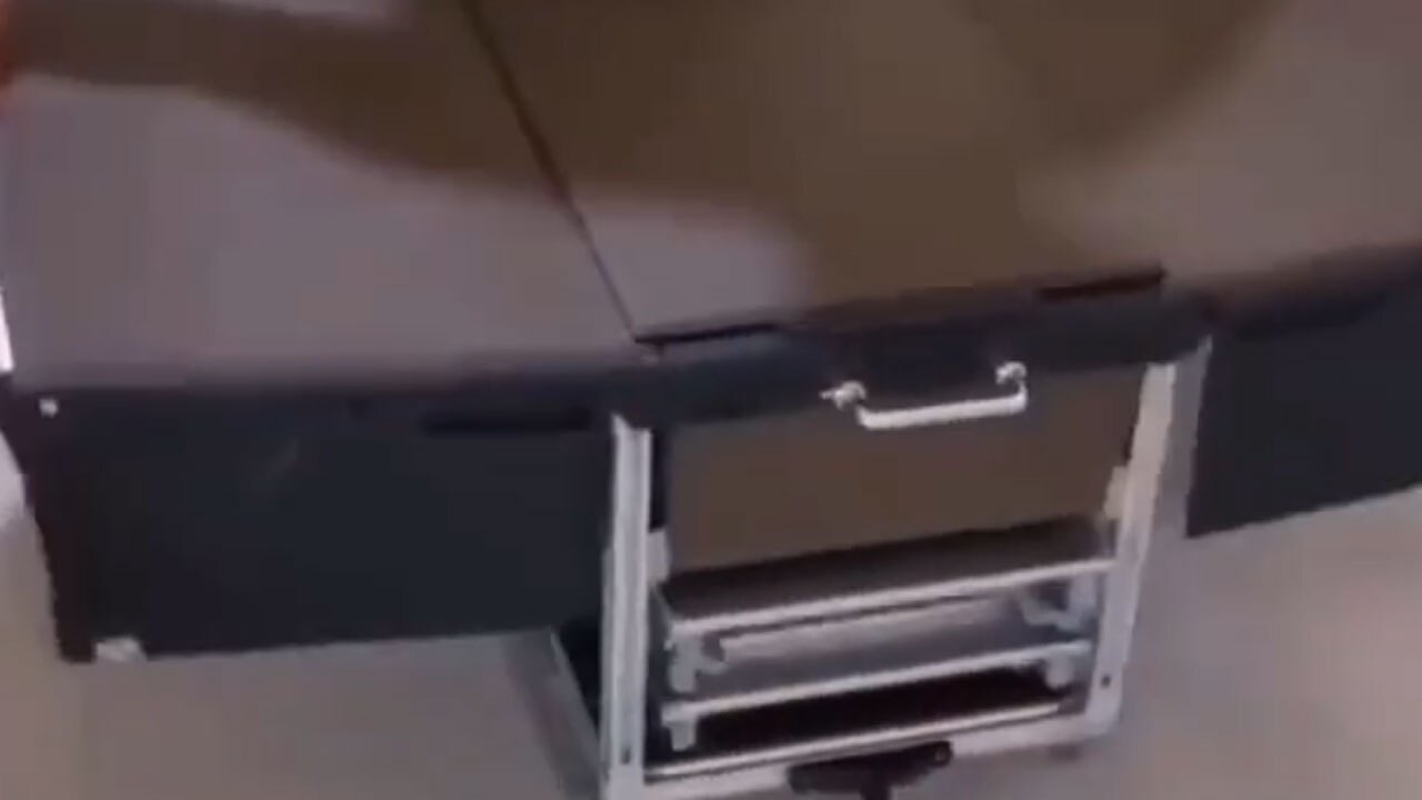 ساخت میز تاشو جالب برای مسافرت + فیلم