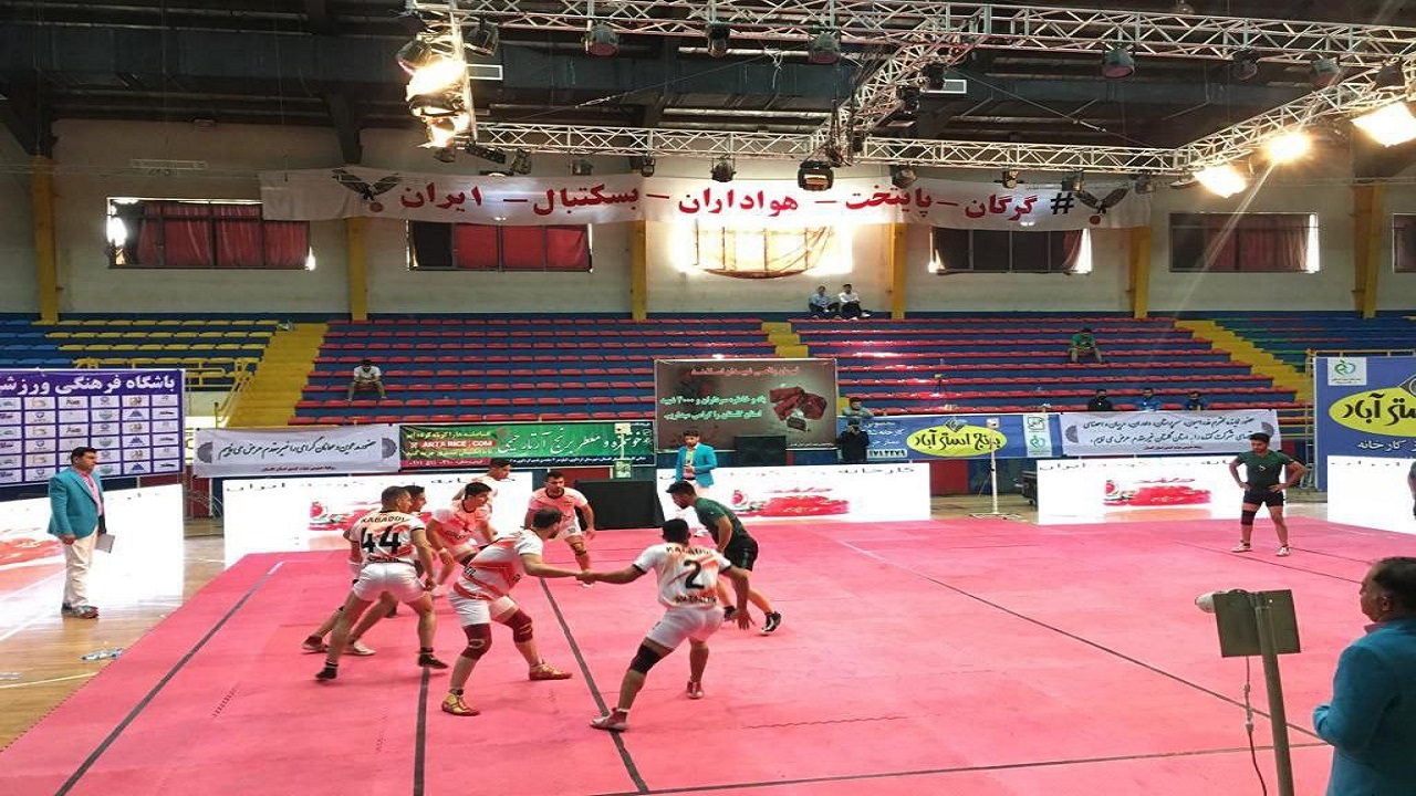 راه یافتن تیم خوزستان به فینال کبدی قهرمانی کشور در گرگان