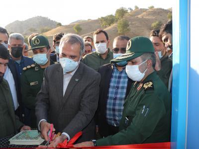 افتتاح طرح آبرسانی روستای مال حاجی شهرستان ممسنی