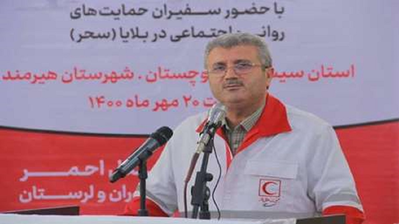 افتتاح طرح نذرآب ۴ هلال احمر مازندران در سیستان و بلوچستان