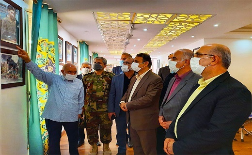 برپایی نمایشگاه عکس قاب&zwnj;های بهشتی در رشت + تصاویر