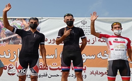 پایان مرحله دوم لیگ دوچرخه سواری مازندران در محمودآباد