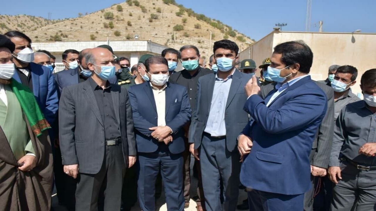 وزیر نیرو از سد شهدای ایلام بازدید کرد