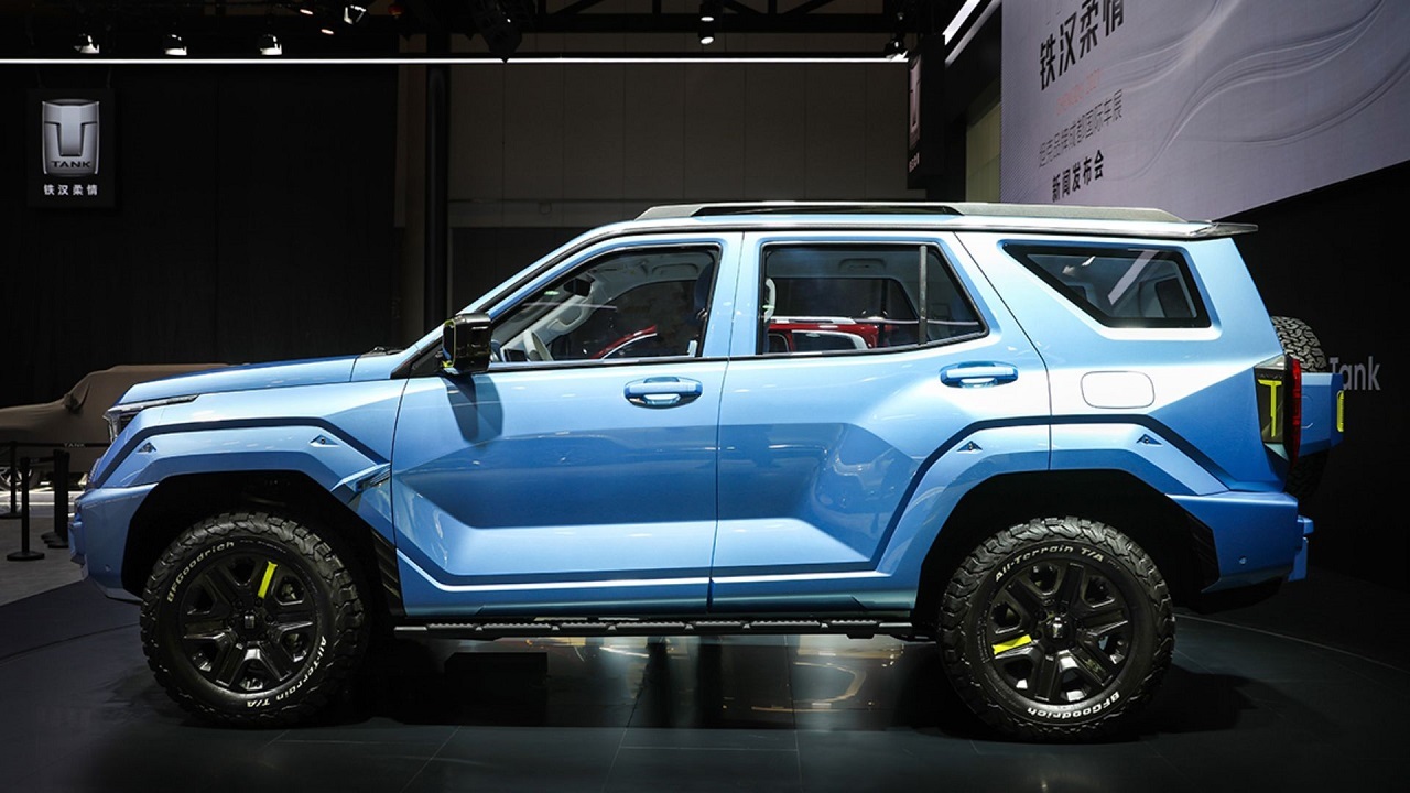 تانک ۴۰۰؛ جدیدترین خودروی شرکت Great Wall Motors