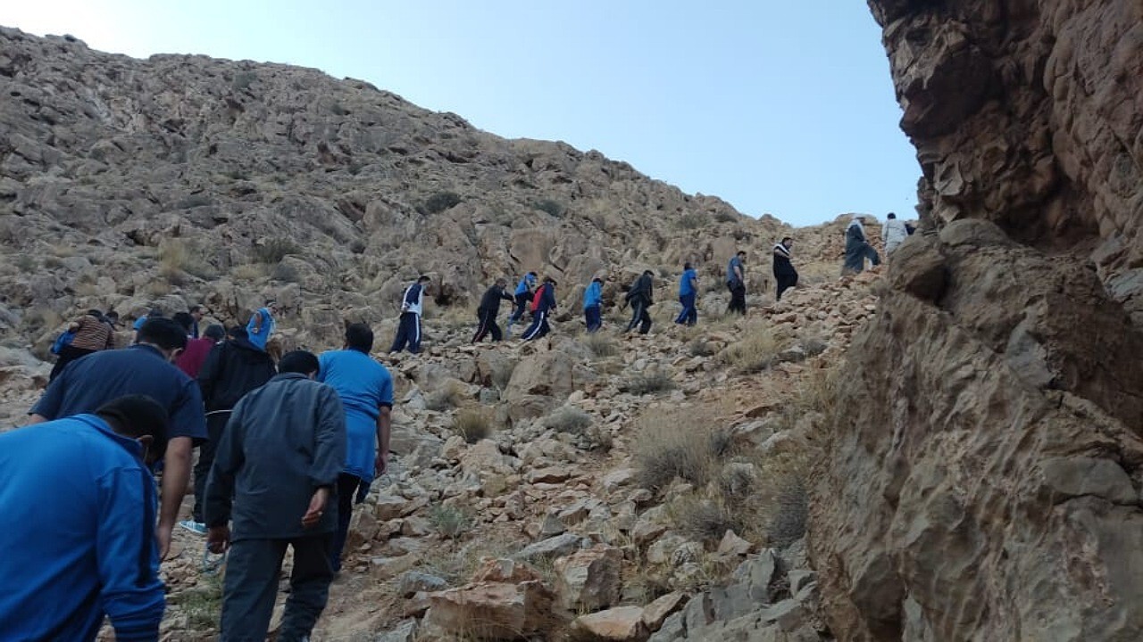 همایش کوهپیمایی سپاهیان ثارالله در کرمان