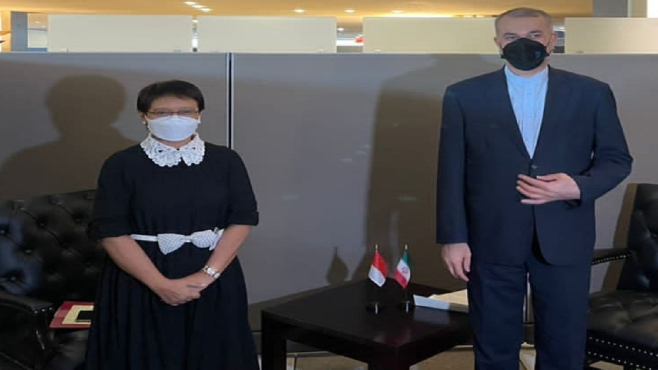 امیرعبداللهیان: روابط با آسیا از اولویت‌های اصلی دولت ایران است / وزیر خارجه اندونزی: برای برگزاری کمیسیون مشترک آمادگی داریم