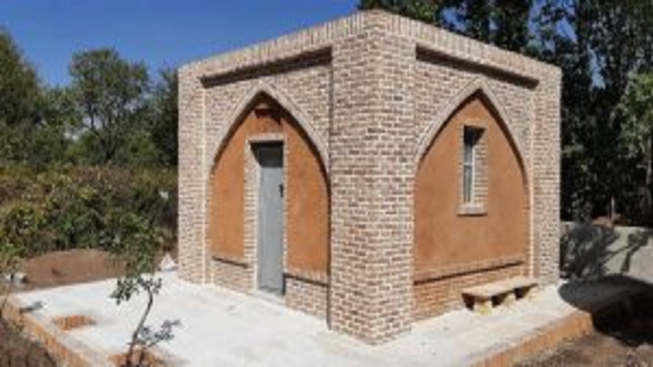 مرمت یک چاهخانه در باغستان سنتی قزوین