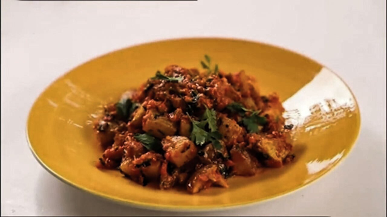 طرز تهیه یک غذای عربی بسیار خوشمزه + فیلم