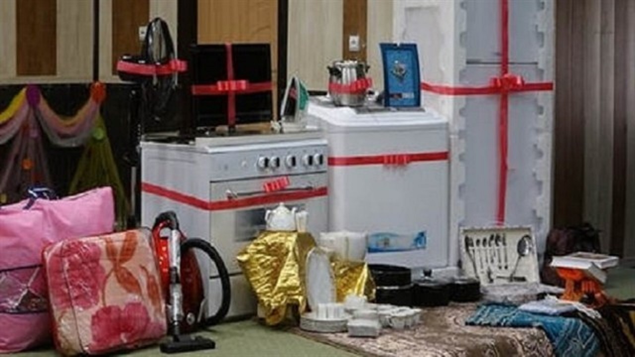 همت بسیج سازندگی برای آغاز زندگی زوج‌های نیازمند