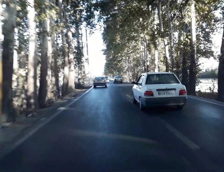 جاده ای با آسفالت نامناسب در همسایگی تهران + تصاویر