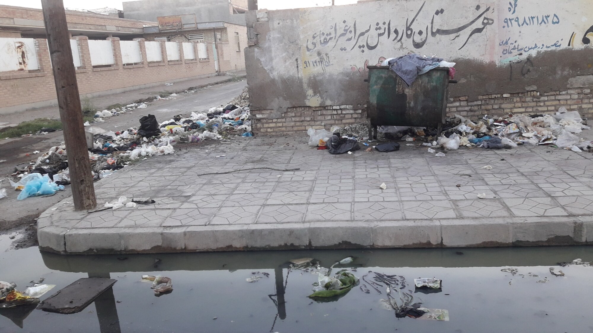 دشت آزادگان درگیر تجمیع زباله&zwnj;ها + عکس