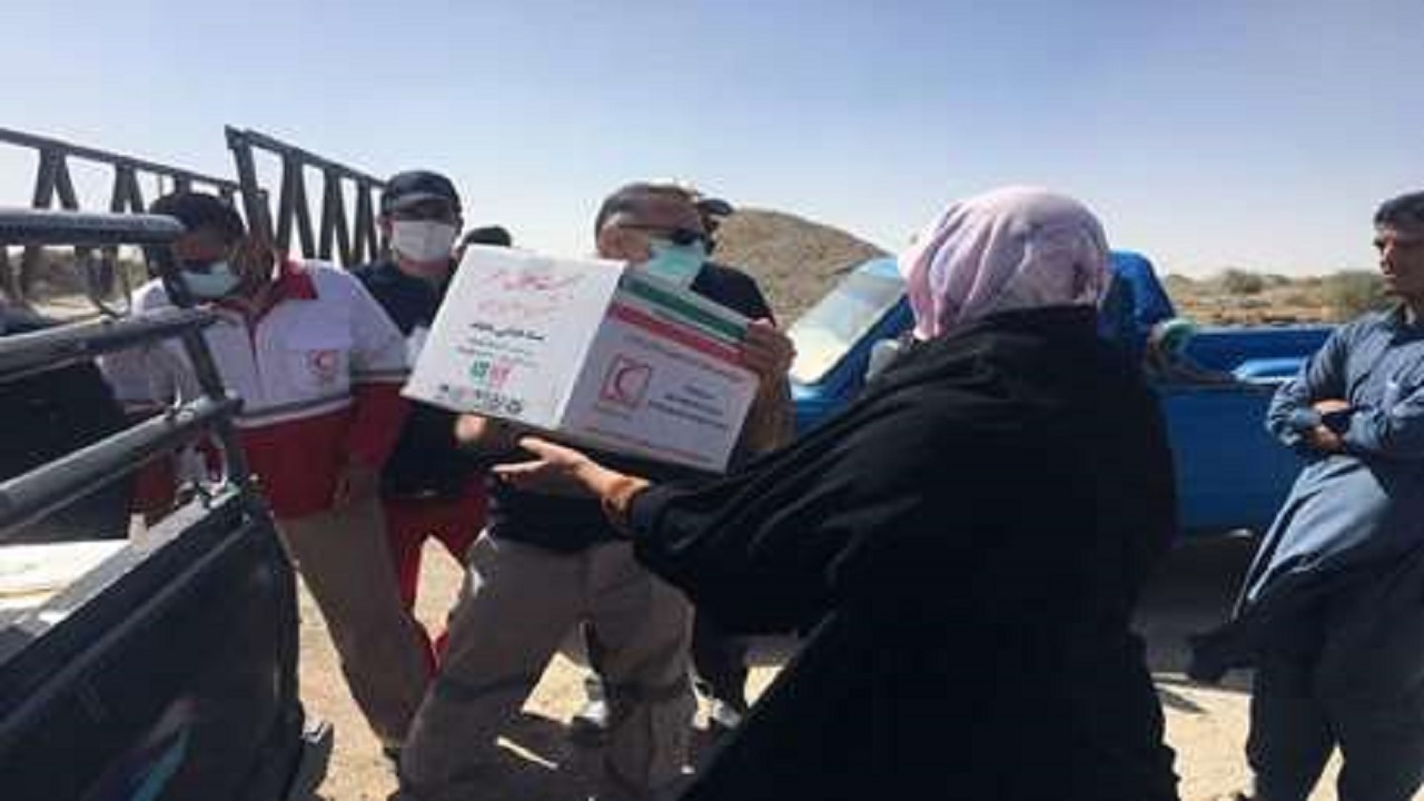 خدمت رسانی هلال احمر مازندران به نیازمندان سیستان و بلوچستان