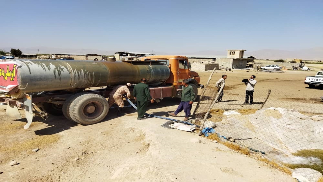 آبرسانی به روستاهای بیضا
