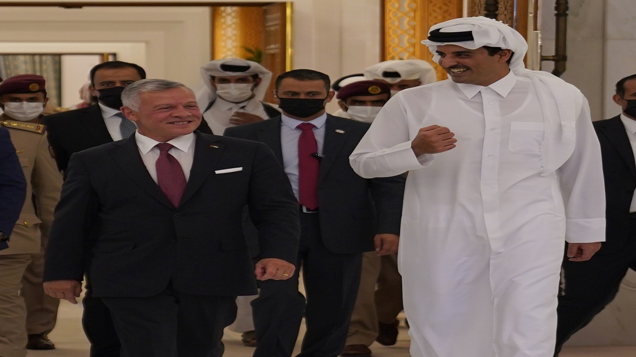 تقویت روابط، محور دیدار و گفتگوی پادشاه اردن و امیر قطر