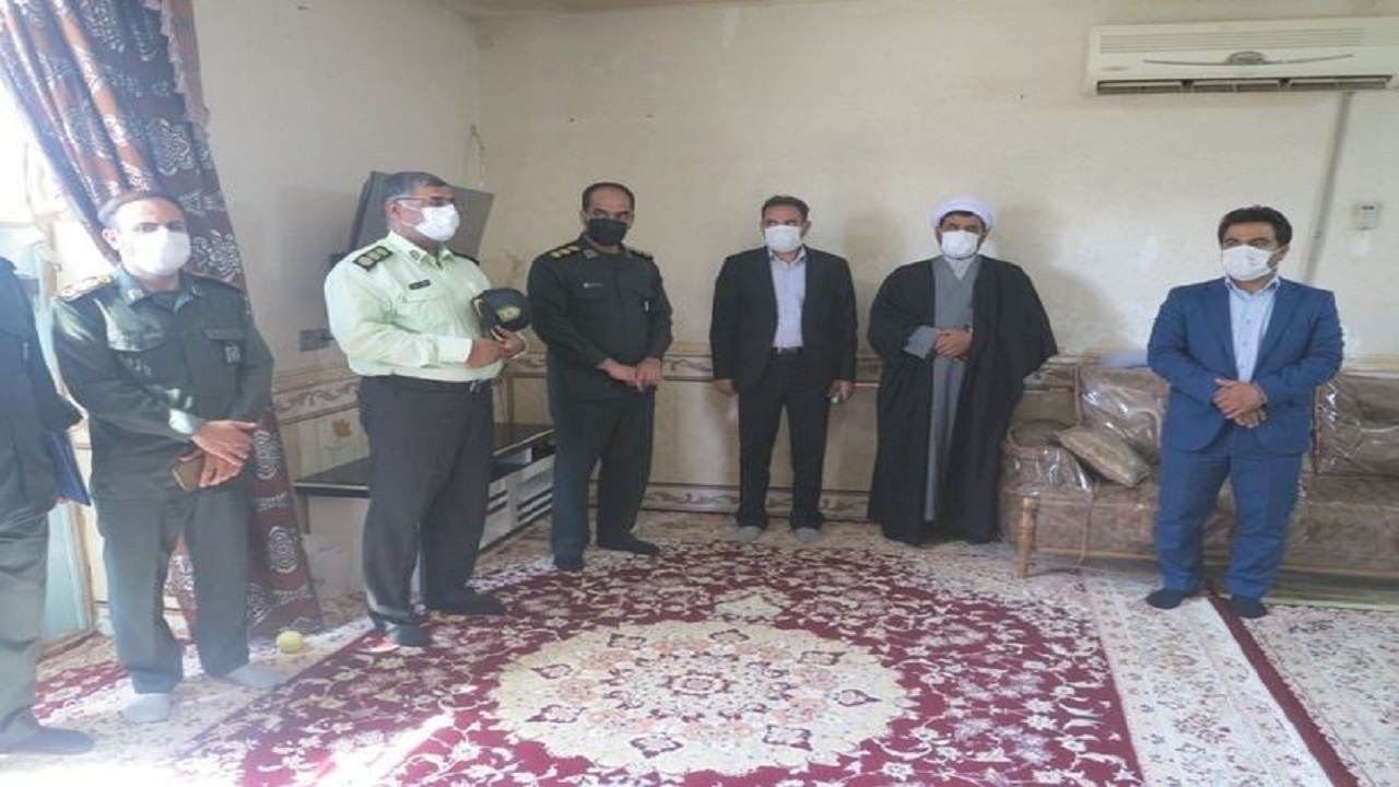 دیدار با خانواده شهید ابراهیم هراتی میرزایی در هامون