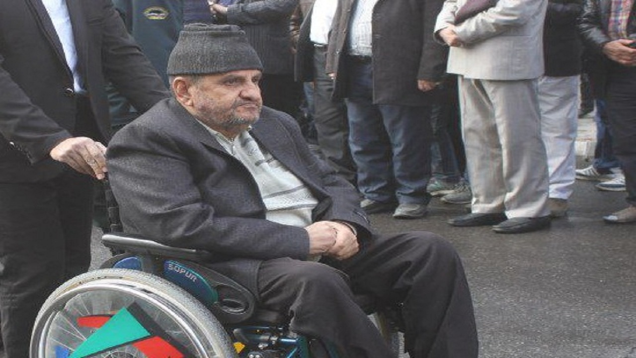 آسمانی شدن جانباز دفاع مقدس آذرشهری