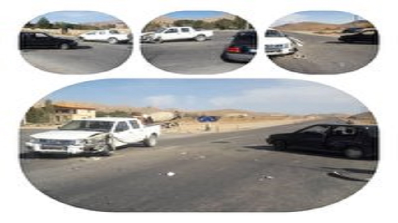 تصادف زنجیره ای چند خودرو‌ با ۵ مصدوم در دامغان