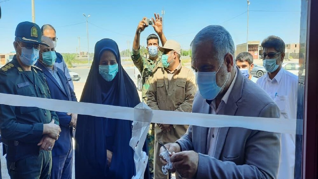 نخستین ساختمان آتش نشانی دلگان در گلمورتی به بهره‌برداری رسید