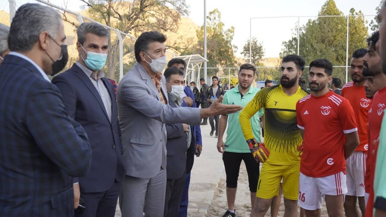 حضور مسئولان فوتبال ساحلی فدراسیون در دور نیمه‌نهایی مسابقات کرمان