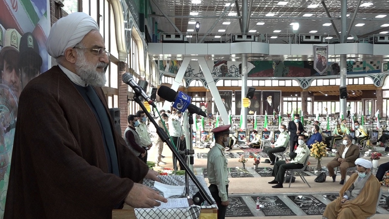 تجدیدمیثاق نیروی انتظامی گیلان با آرمان‌های شهدا
