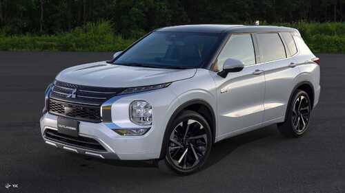 اولین طراحی از میتسوبیشی اوتلندر ۲۰۲۳ PHEV فاش شد