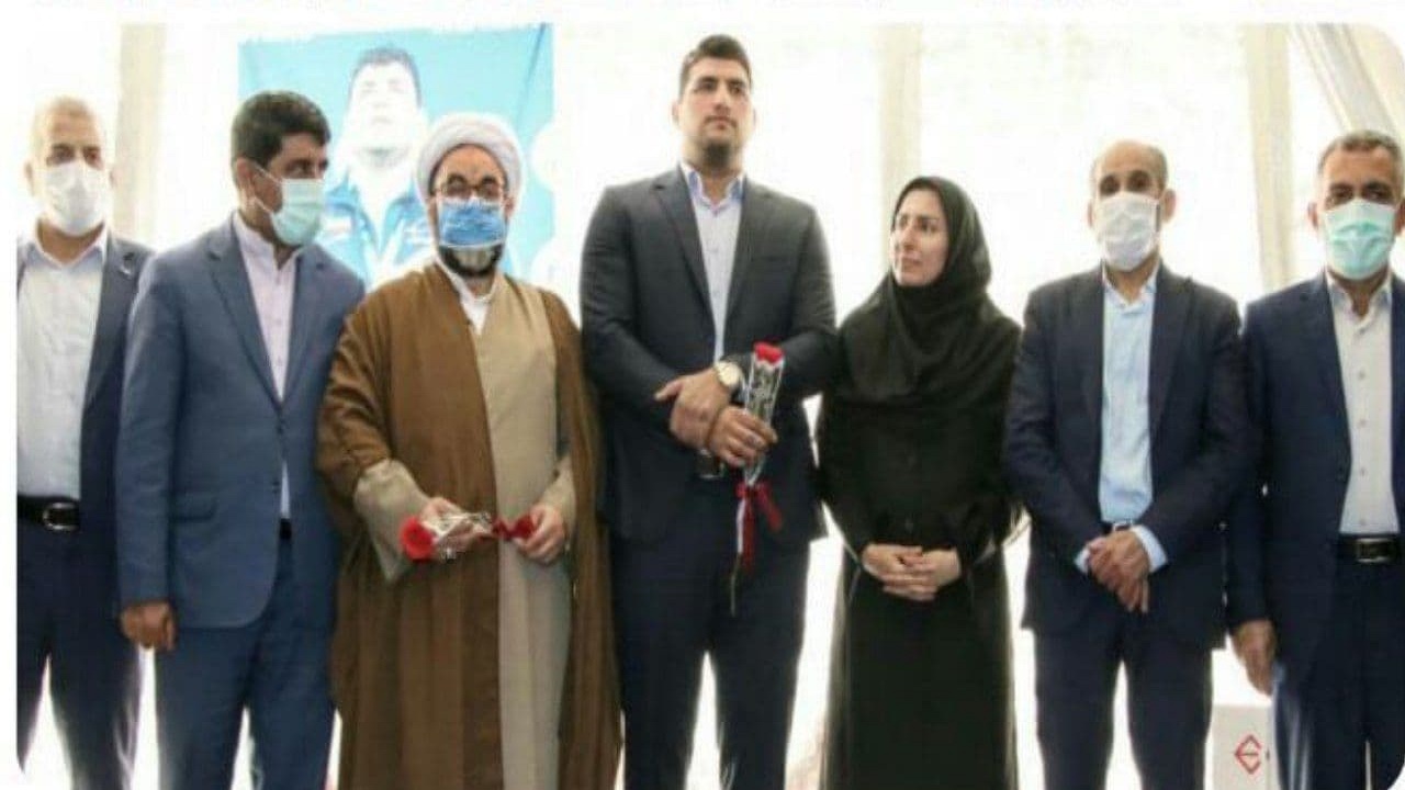 تجلیل از قهرمان کشتی فرنگی جهان در بابل