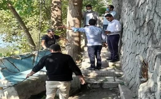آلودگی آب چشمه شیرین سو در رشت/ مسیر&zwnj;های دسترسی مسدود شد