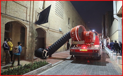 آتش سوزی اتاق برق در بازار امام رضا(ع) مشهد مهار شد