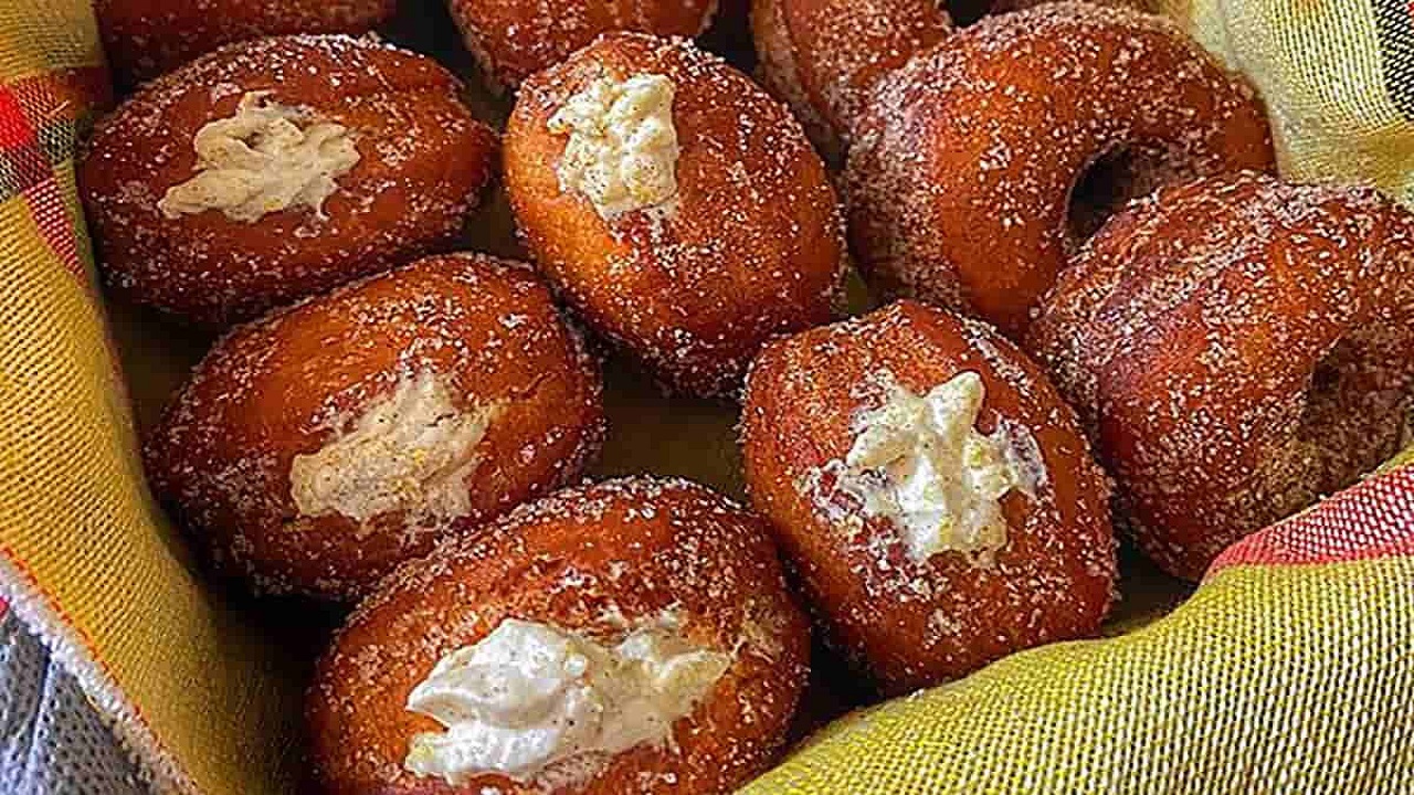 طرز تهیه دونات کدو تنبل