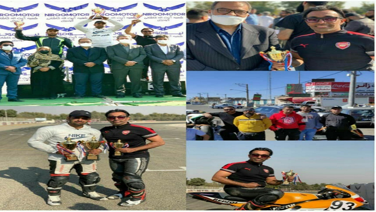 درخشش موتورسواران ریس خراسان جنوبی در مسابقات کشوری