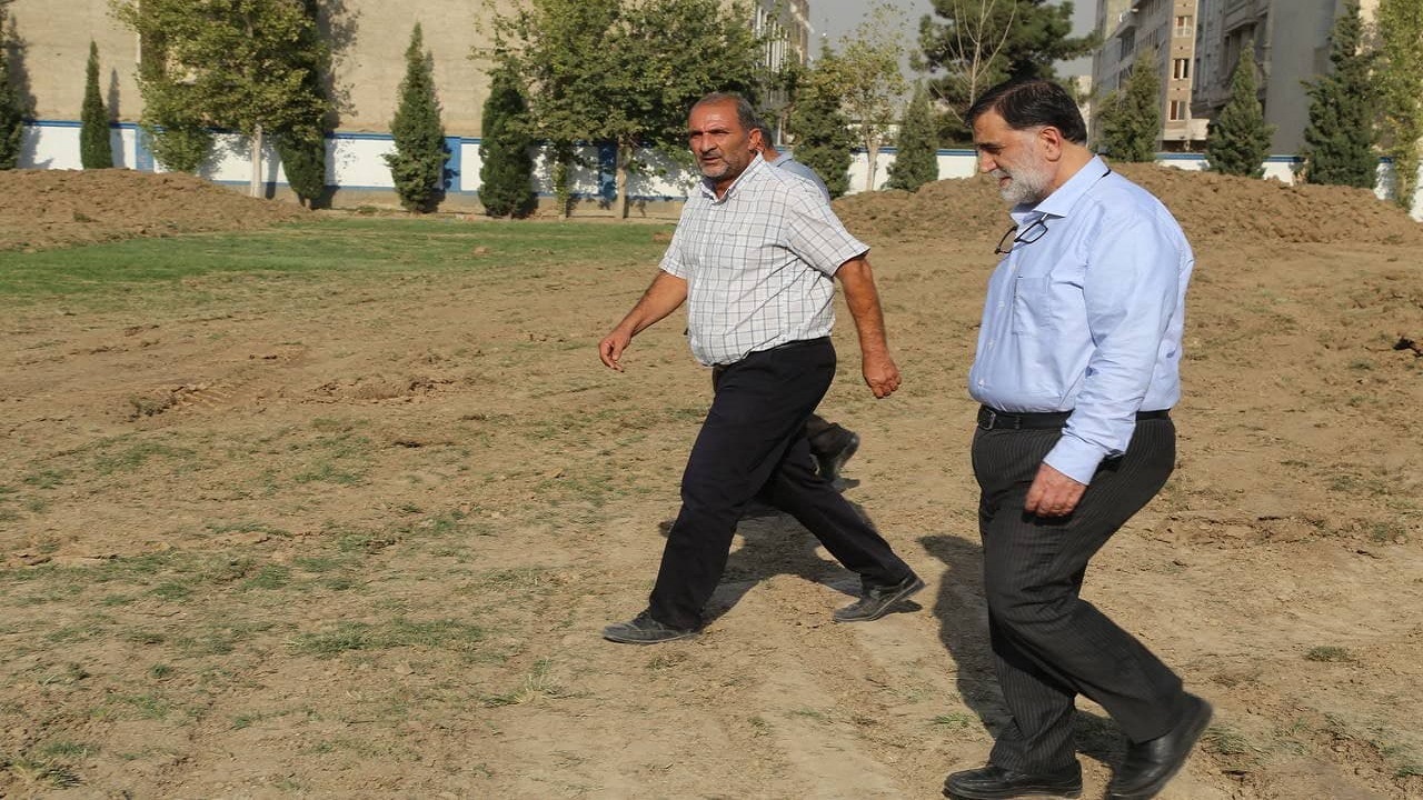 بازدید آجرلو از کمپ حجازی