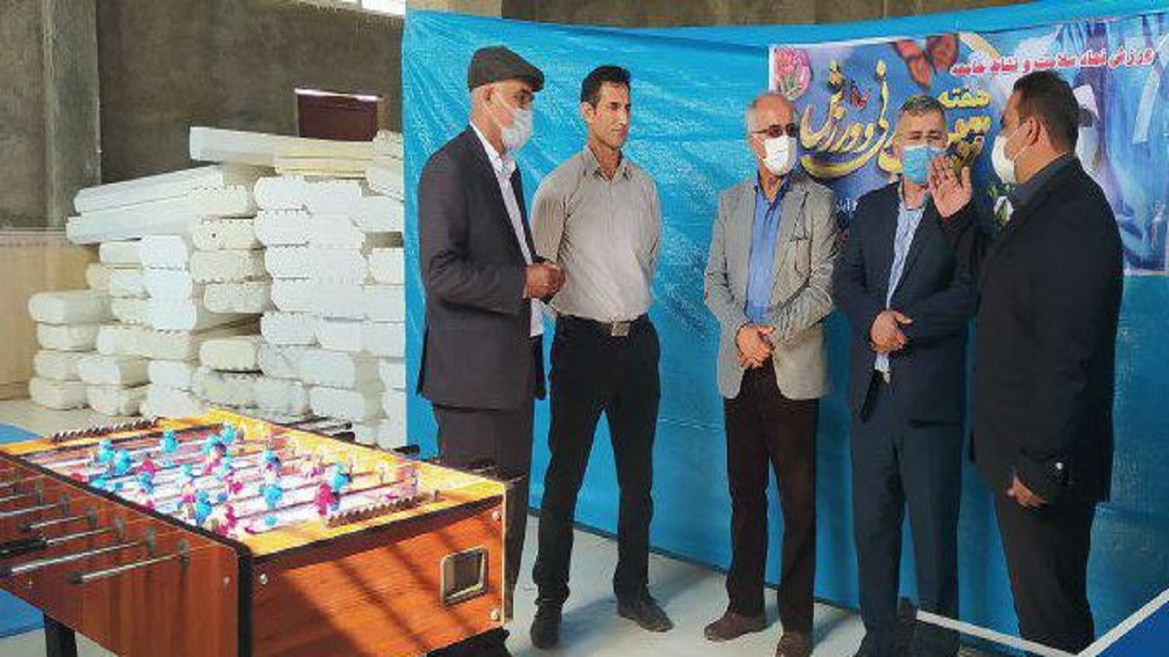 بهره برداری از ۷ خانه ورزش روستایی در هفته تربیت بدنی