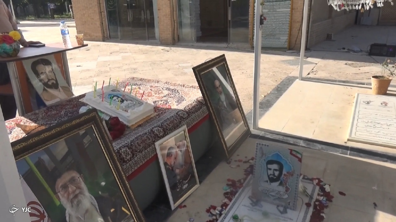 جشن تولد شهید طاهری در ساروق