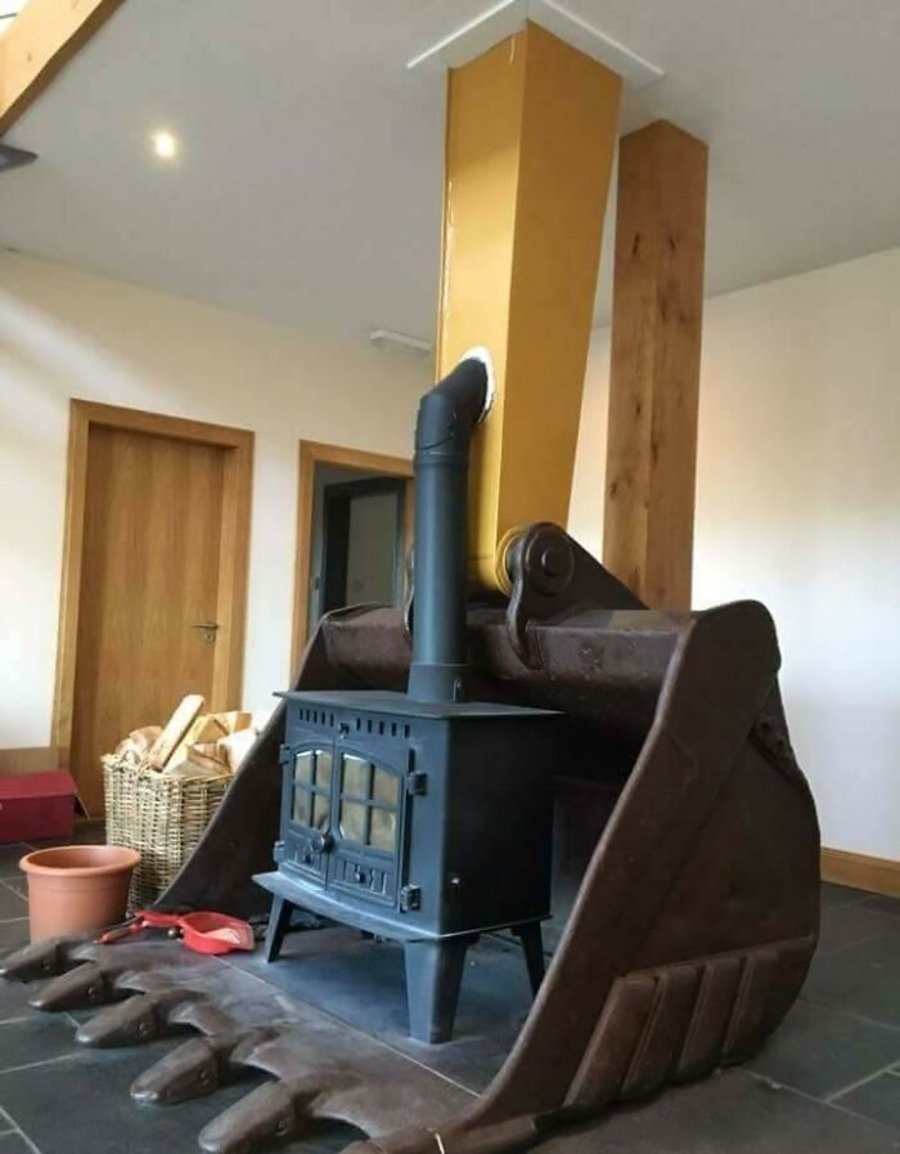 شومینه جالب