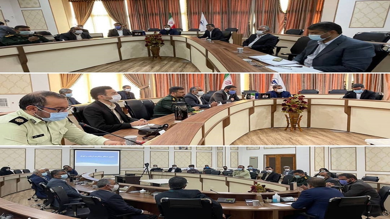 برگزاری جلسه کمیته تسهیلات در فرودگاه بین المللی شهدای زاهدان