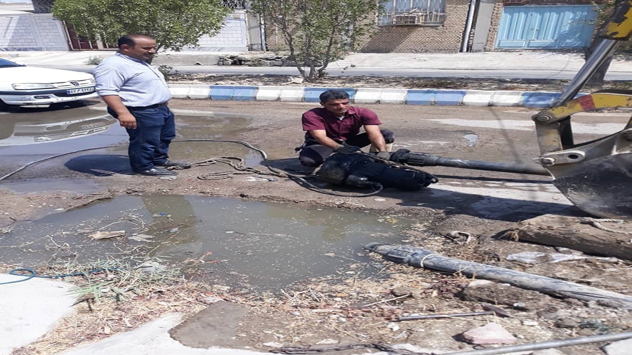 تونل راهکار جدید برای حل مشکل فاضلاب اهواز/ خداحافظی با فاضلاب تا ۳ سال دیگر