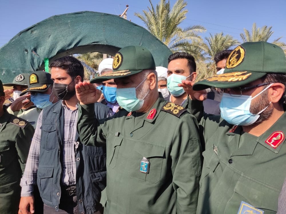 سفر سردار سلامی به شرق استان کرمان