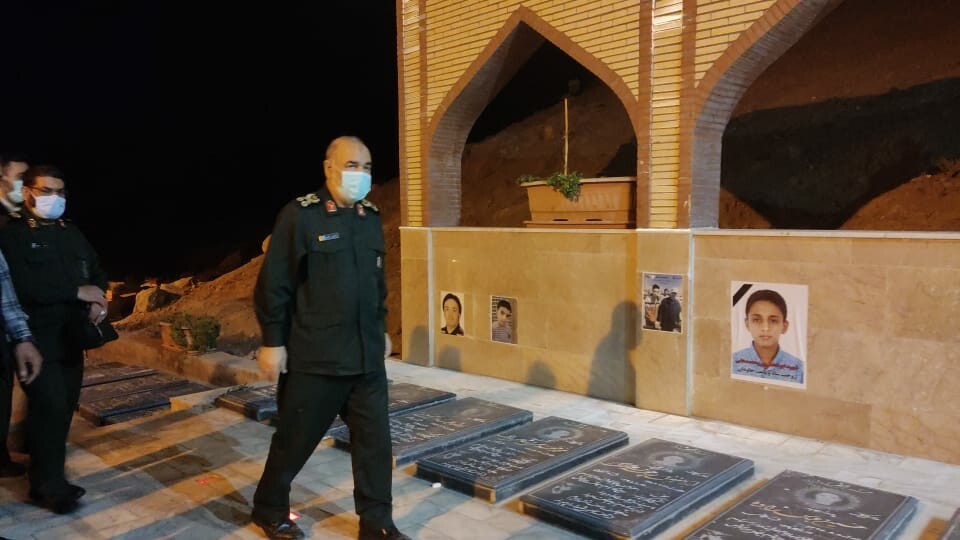 حضور سردار سلامی در کرمان
