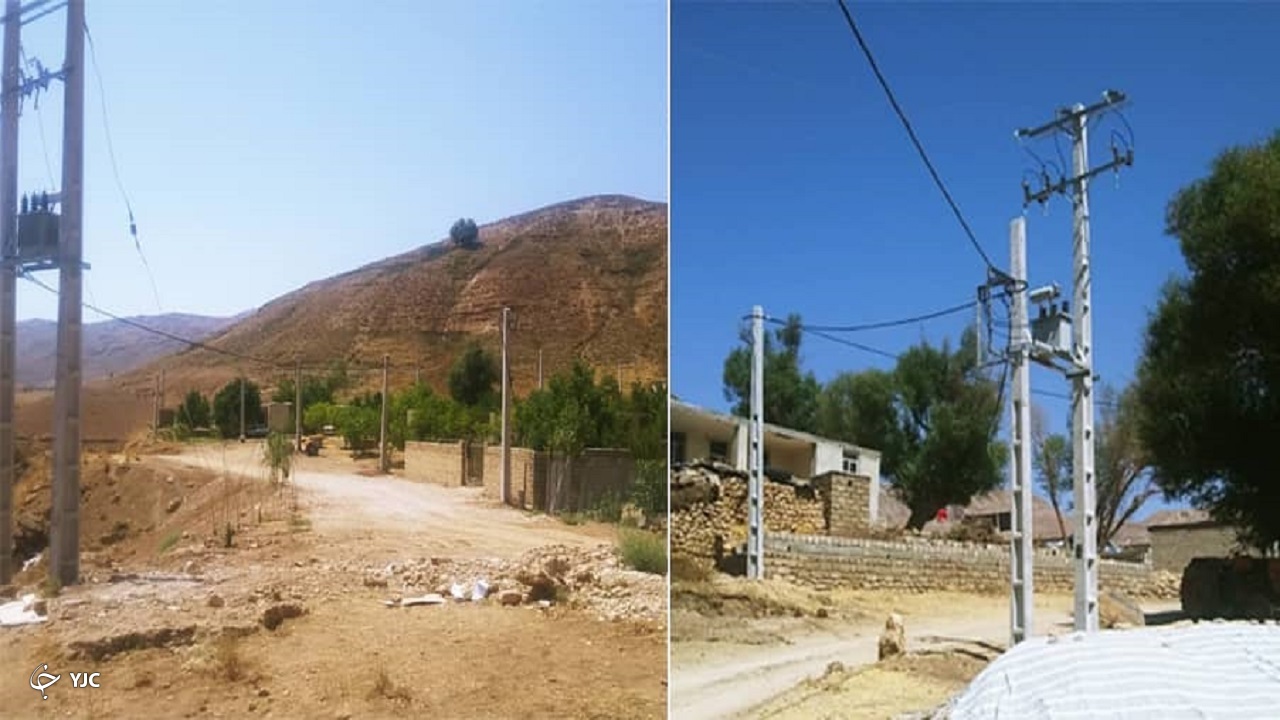 برق رسانی به دو روستای سخت گذر در شهرستان کوهرنگ