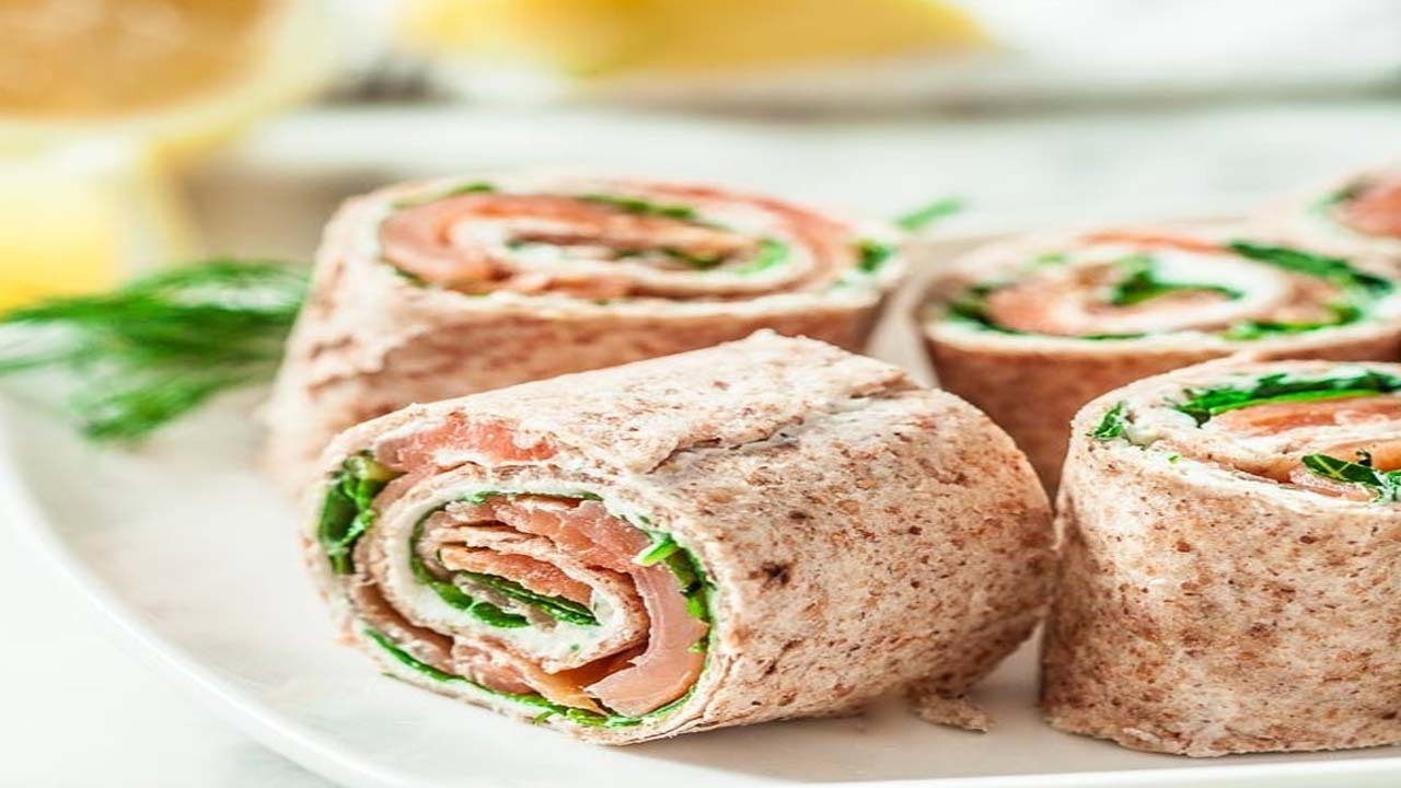 نان رولت سیب‌زمینی و ژامبون + طرز تهیه